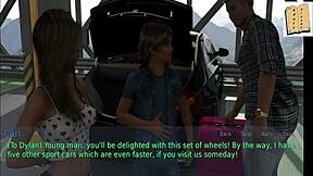 a wife and her stepmother engage in taboo games with big tits, big ass, and blonde milf teen action