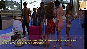 a wife and her stepmother engage in taboo games with big tits, big ass, and blonde milf teen action