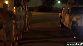 Detailed Scenes of Army Nude Men in Gay Hazing, Showering, and Intense Fucking