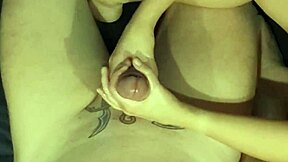 i give crazy handjob with gloves domination creampie in home video