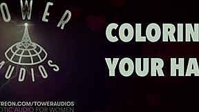 Erotic Audio For Women While Coloring Hair With Dirty Talk!