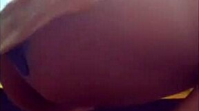 Beautiful black stepmother and stepson in a hot scene