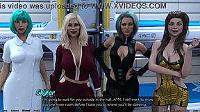 I watch the competition between milfs and teen 18+s in stranded in space 3