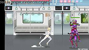 I explore the new hentai game with magical angel fairy princess.