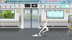 I explore the new hentai game with magical angel fairy princess.