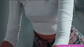 Lovely busty blonde lesbos lena paul sinn sage enjoy deep sex massage and strong orgasms