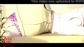 hinata sleeps heavy while getting pounded by monster cock in hentai