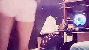 Asian amateur gets left alone with her boyfriend's friend