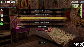 I'm playin a game in the kitchen and gettin a creampie