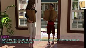 A Wife And Stepmother In A Suggestive Hentai Scenario.