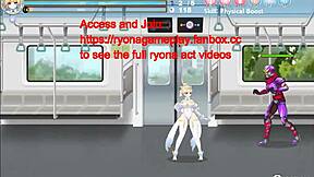 I explore the new hentai game with magical angel fairy princess.