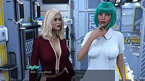 I watch the competition between milfs and teen 18+s in stranded in space 3