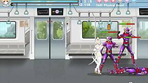 I explore the new hentai game with magical angel fairy princess.