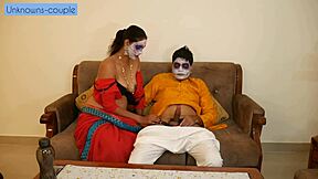 desi sali sapna celebrates festival with jiju in glamour party