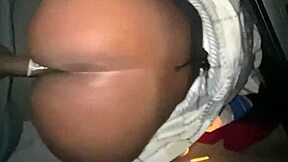 i meet the shy teen neighbor in the car with big black cock