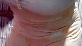 Beautiful black stepmother and stepson in a hot scene