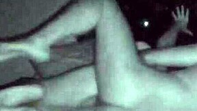 A couple gets kinky in a adult shop’s backroom