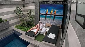 Hotel stuepige blæser mig i privat suite til afslutning