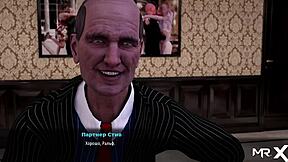 I'm playin a game in the kitchen and gettin a creampie