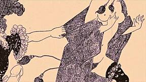 vintage erotic drawings from antique anime and hentai collections