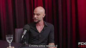 Fckcast 2: steamy Brazilian gay orgy with big cock lovers