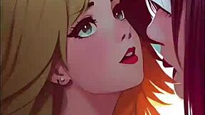 slutet på det nya i min älskade unika tecknade porr-historia