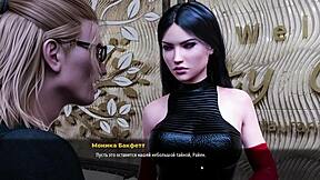 What Happens When a Redhead Milf Gets Bent Over in 3D Cartoon Gameplay?