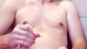 048 My Messy Shower Masturbation Shhh My Wife Was Around Vegaslife486