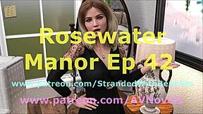 Walkthrough of the visual novel Rosewater Manor on PC