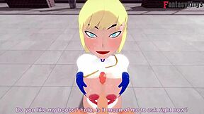 Power girl pov fantasy with superman