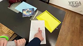 Young Petite 18+ Cutie Gets Blowjob and Creampie Close Up