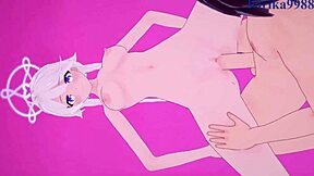 hatami erika and nakatsukasa kirino intense sex - blue archive hentai