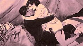 Vintage Illustration From Japanese Anime