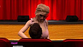 Nursing back to pleasure in 3D homemade video