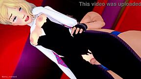 spider gwen fucks in hotel love adult version
