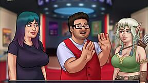 summertime saga episode 119 features anime cartoon adventure with big tits