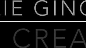 watch this thick redhead get a creampie tease