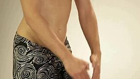 Artistic gay lovers try out bareback sex with different positions and sensual acts