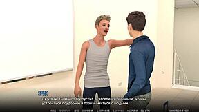 Teen Slut Deepthroats and Rides Cowgirl in University Shower