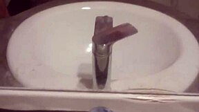 A young gay man indulges in solo masturbation in his private space