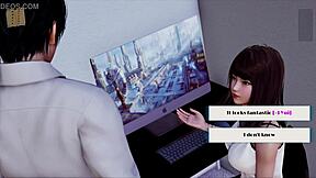 What is my real desire? Big tits and ass in this Indian game with provocative contrasts