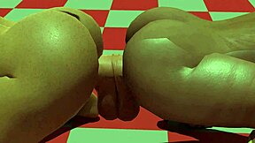 Lisa slams dildo hard with friend in wild playtime