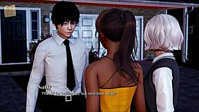 What is my real desire? Big tits and ass in this Indian game with provocative contrasts