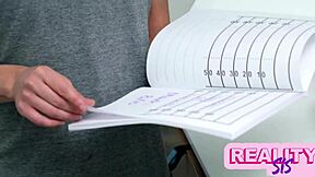 Can besties like Maya Woulfe handle a steamy lingerie threesome?