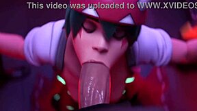 kiriko faces intense face fucking and banging in anime hentai gangbang