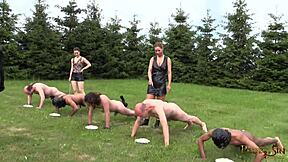 the camp featuring german mistress and slave domination