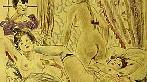 vintage erotic drawings from antique comics
