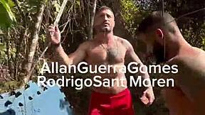 My students helped me set up the tatami for training at my farm