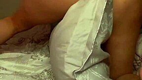 sexy asian laci aioki humps pillow to orgasm