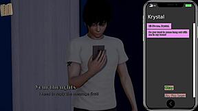 What is my real desire? Big tits and ass in this Indian game with provocative contrasts